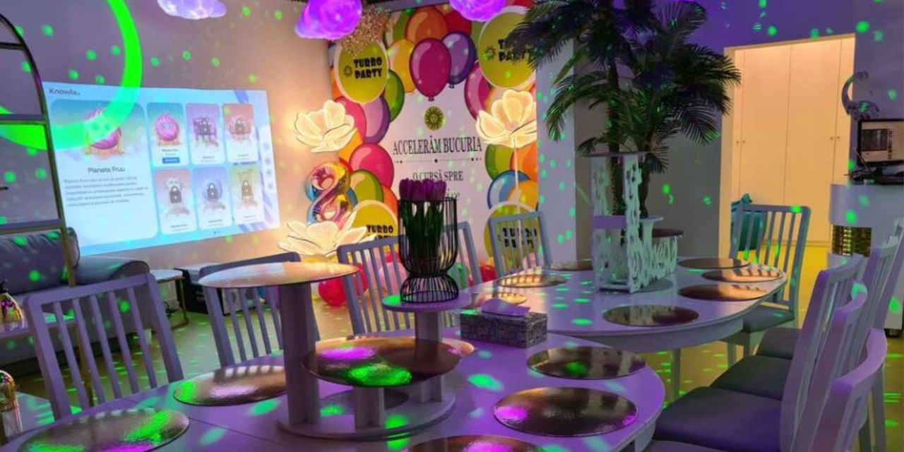 Amenajare loc de joaca de interior TurboParty, Bucuresti Amenajare loc de joaca de interior TurboParty, Bucuresti