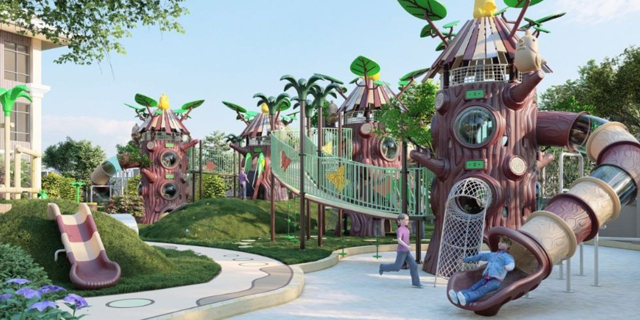 amenajare completa loc de joaca de exterior forest 4 amenajare completa loc de joaca de exterior forest 4