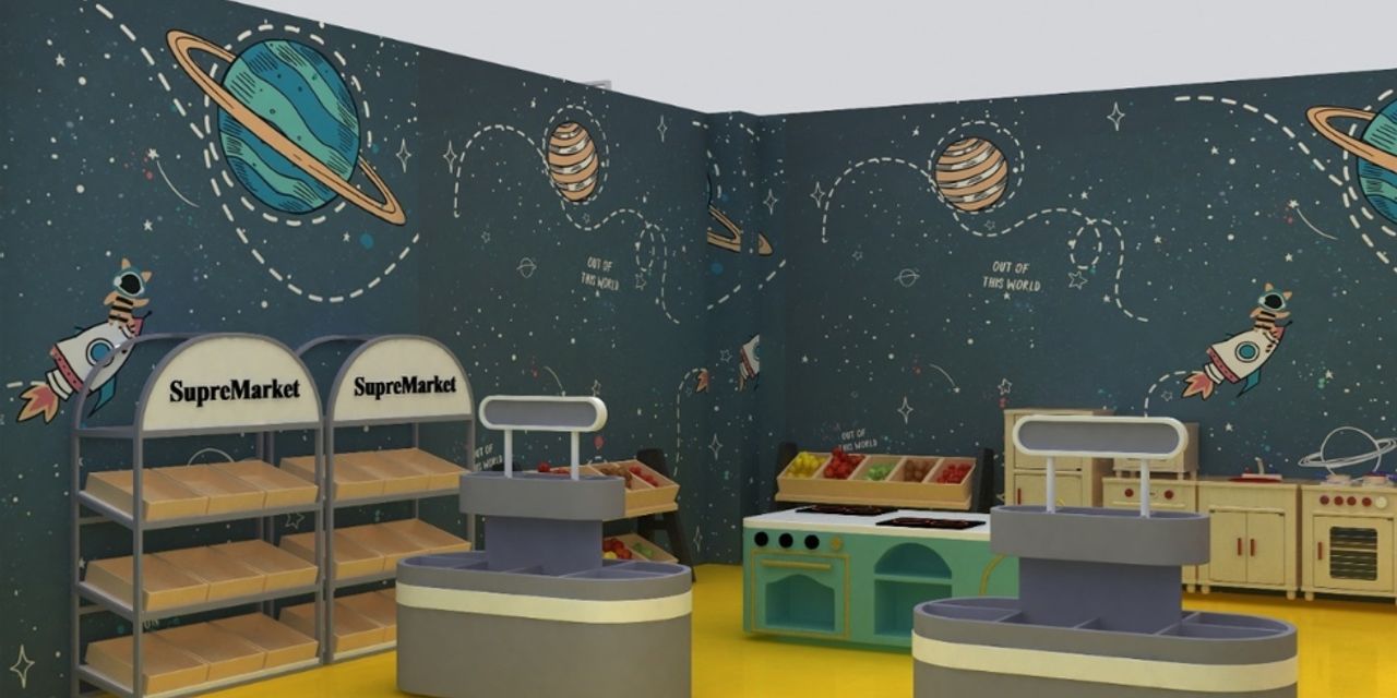 amenajare completa loc de joaca de interior AstroPlay 10