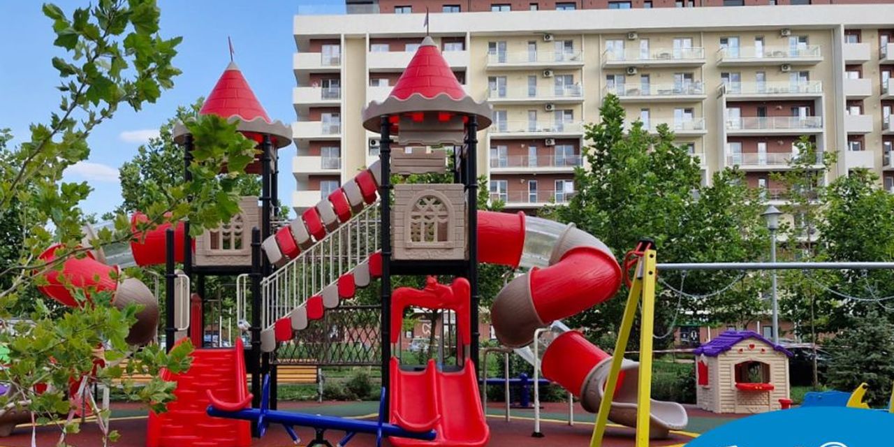 Designing outdoor playground Grand Kristal Residential Complex Designing outdoor playground Grand Kristal Residential Complex