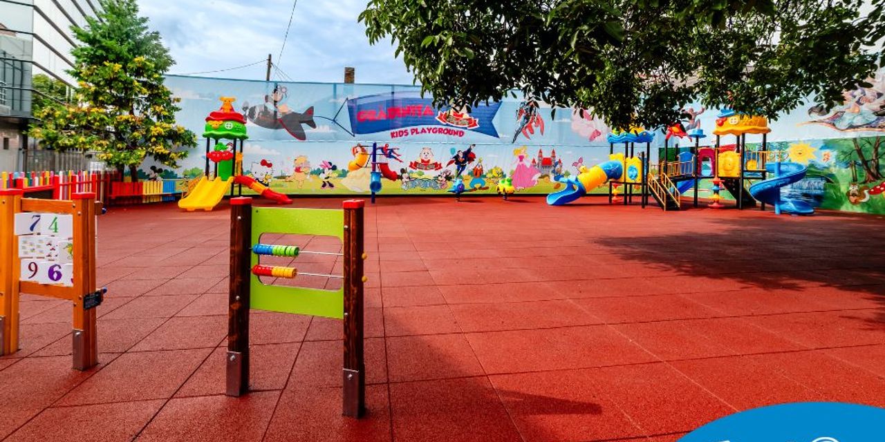 Arranging outdoor playground Kity Bity Kindergarten, Constanta Arranging outdoor playground Kity Bity Kindergarten, Constanta