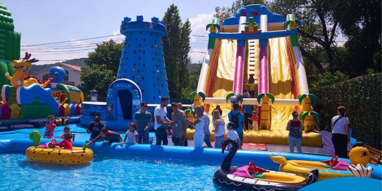 Inflatable playground SuperLand, Brasov Inflatable playground SuperLand, Brasov