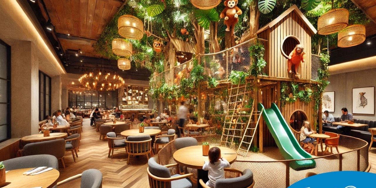 loc de joaca interior restaurant 3
