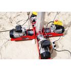 Trambulina Bungee Jumping cu 4 locuri, greutate maxima 700kg