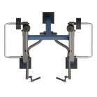 Aparat de fitness pentru biceps pentru exterior, 166x209x204 cm, otel inoxidabil