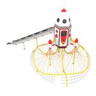 Complex de joaca pentru copii de metal Rocket, exterior, 3-14 ani, 960x1150x450 cm