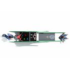 Tobogan de exterior pentru copii Dinozaur, 3-12 ani, metal si plastic HDPE, verde