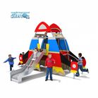 Tobogan de exterior pentru copii Nava Spatiala, 3-12 ani, 460x370x300 cm, metal si plastic HDPE, multicolor
