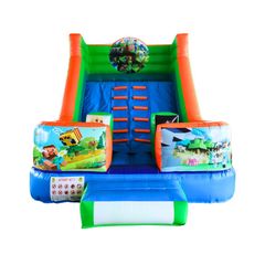 Tobogan gonflabil Minecraft