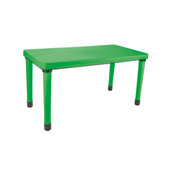 Green Rectangular Table