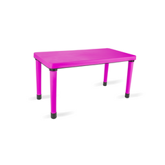 Purple Rectangular Table