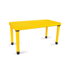 Yellow Rectangular Table