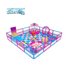 Amenajare completa loc de joaca de interior la cheie Toddler Candy Land, 3-12 ani
