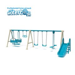 Ansamblu topogan si 4 leagane model 1