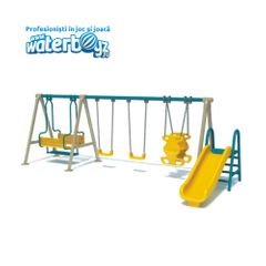 Ansamblu topogan si 4 leagane model 2