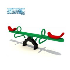 Balansoar dublu cu doua picioare Verde