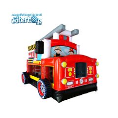 Castel gonflabil Masina de Pompieri