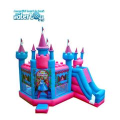 Castel gonflabil cu printesa