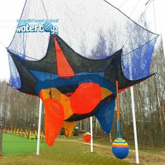 Loc de joaca crosetat Model 3, +3 ani, 700x700x300 cm