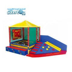Casuta Soft Play, multicolor