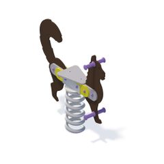 Balansoar pe arc Pisica