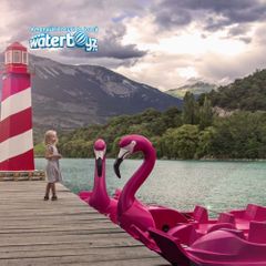 Hidrobicicleta Flamingo