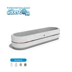 Jardiniera parc Urban Beton 10