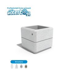 Jardiniera parc Urban Beton 12