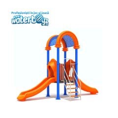 Loc de joaca de exterior Fun Land 7 portocaliu