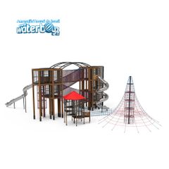 Loc de joaca de exterior Nordic Touch 3