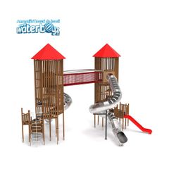 Loc de joaca de exterior Nordic Touch 4