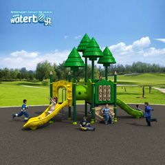 Complex de joaca din metal pentru copii Padurea Fermecata 3, exterior, 3-12 ani, 610x250x450 cm