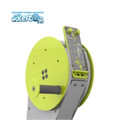 Mini bicicleta de mana Eco-Energy Fitness de exterior, 56x45x90 cm, metal