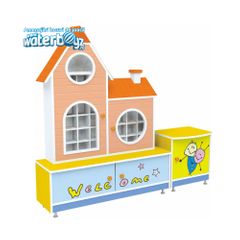 Mobilier pentru gradinita Ferma, 120x120 cm, plastic HDPE