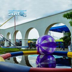 Round inflatable pool 10m