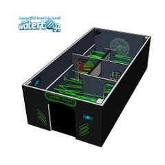 Sala Laser Maze personalizata pentru locuri de joaca indoor - solutie la cheie cu labirint laser, senzori si control electronic