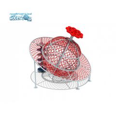 Sistem de catarare rotativ de exterior pentru copii Model 2, 3-12 ani, 310x280x320 cm, metal