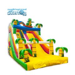 Tobogan gonflabil profesional Dino cu doua pante 10x6x8 cu garantie 12 luni