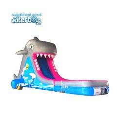 Tobogan gonflabil cu apa Shark