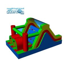Tobogan cu mini obstacole model 1