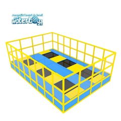 Trambulina elastica galvanizata Junior 6 locuri