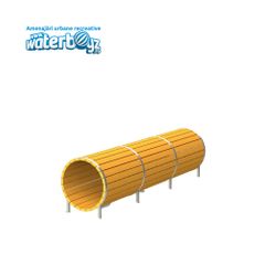 Tunel agilitate caini