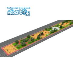 Amenajare completa loc de joaca de exterior la cheie Wood