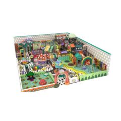 Amenajare completa loc de joaca de interior la cheie Magic Wonders 500 mp, 3-12 ani