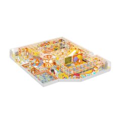 Amenajare completa loc de joaca de interior la cheie Sunshine, 3-12 ani