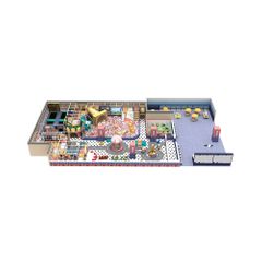 Amenajare completa loc de joaca de interior la cheie Funfair Zone 400 m2, 3-12 ani