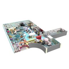 Amenajare completa loc de joaca de interior la cheie Blue Lagoon, 3-12 ani