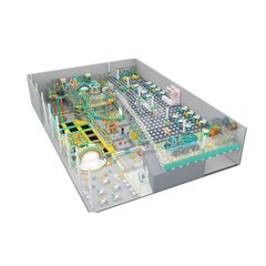 Amenajare completa loc de joaca de interior The Base