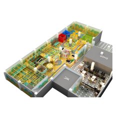 Amenajare completă de joaca de interior WonderPlay Arena