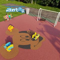 Amenajare completa loc de joaca de exterior la cheie Mickey